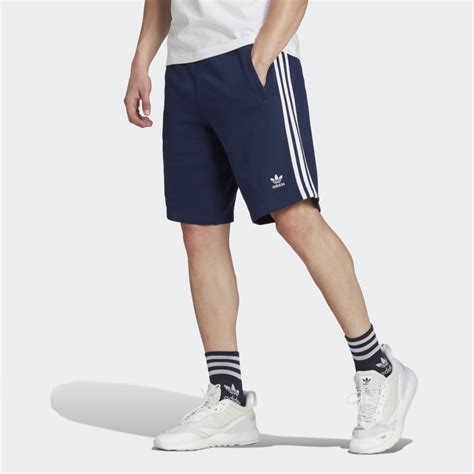 pantalon corto 3 bandas adidas|pantalones cortos adidas.